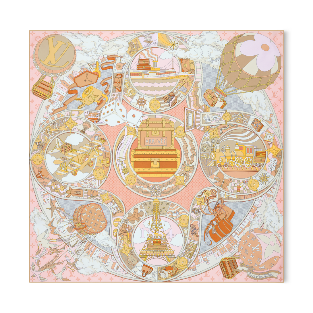 LV Journey Square 90 S00 - Women - Accessories | LOUIS VUITTON ®